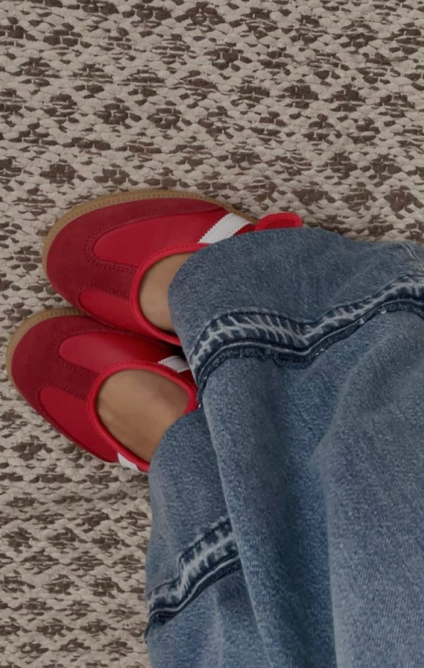 Customer photo review of Adidas Samba Mary Jane Rojo Mujer | Tenis clásicos con estilo