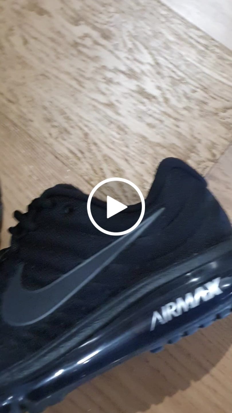 Customer video review of Nike Air Max 2017 'Triple Black' Men's