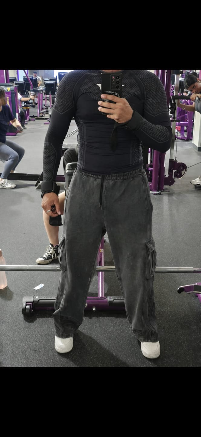 Customer photo review of 2131 - Batman Armored Sweats