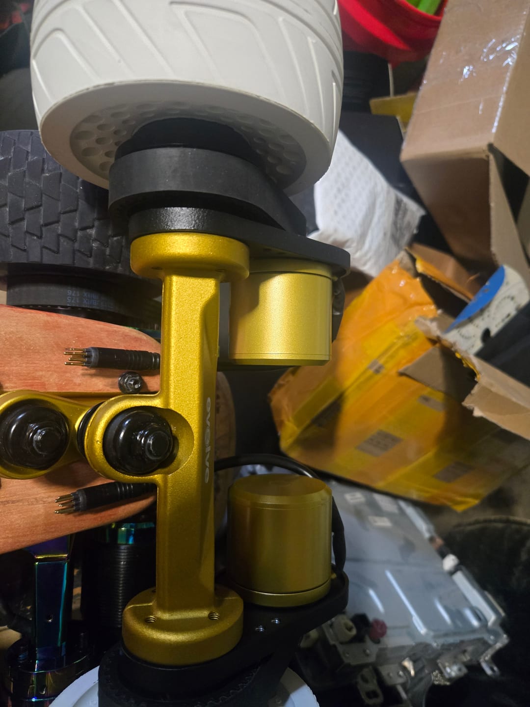 Customer photo review of Belts,motors,trucks & wheels for Backfire Zealot Series and G2z