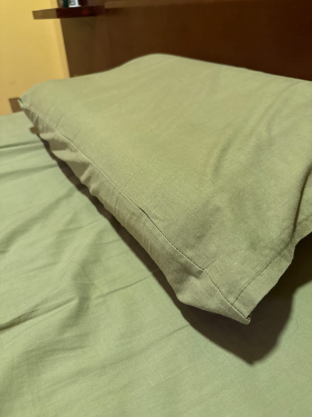 Customer photo review of Wavy Memory Foam Pillow