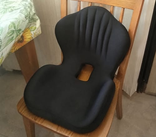 Customer photo review of SpineGuard™ Comfort Cushion