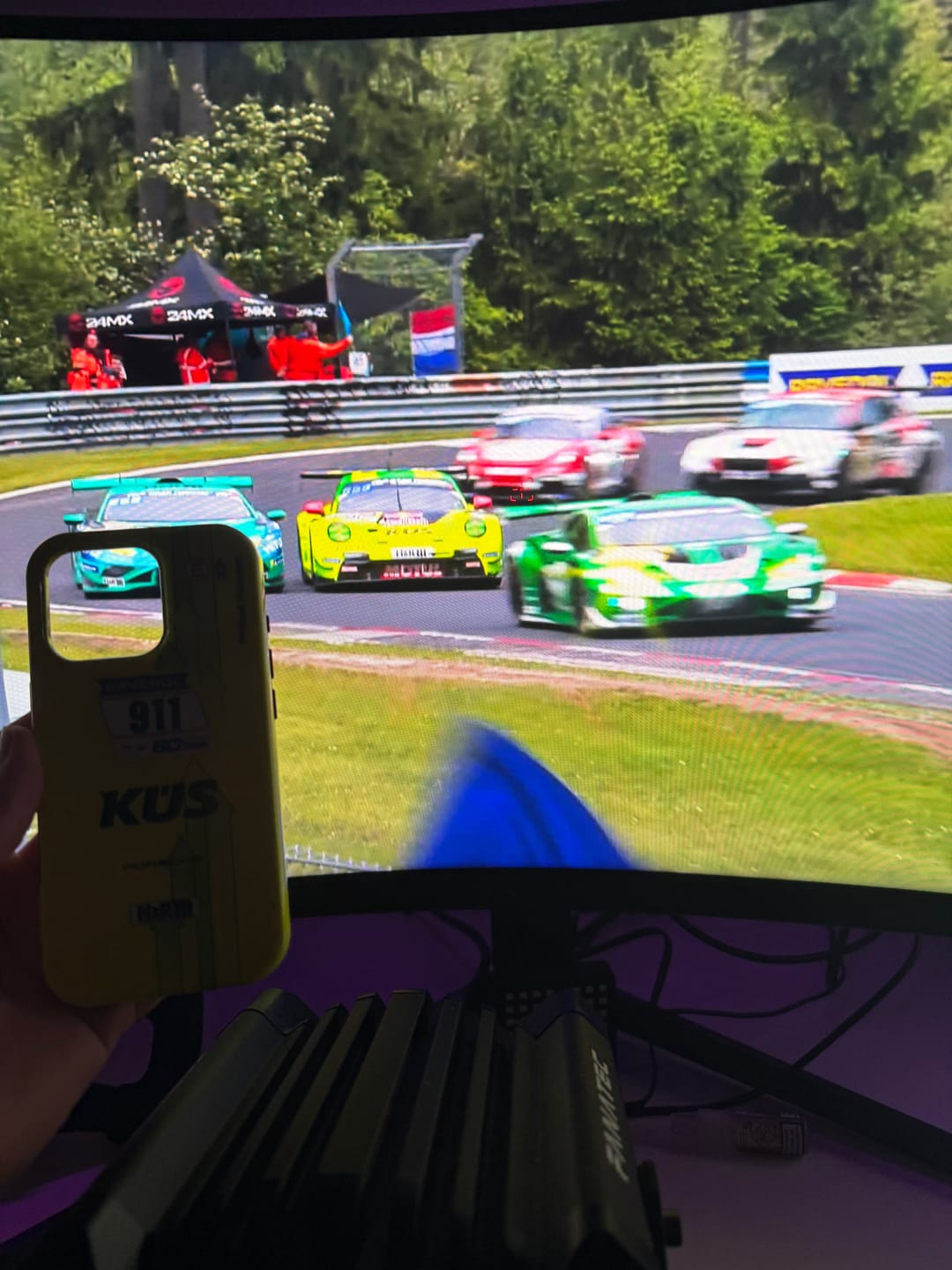 Customer photo review of Grello Porsche GT Livery - Individuelle Premium Hülle für iPhone