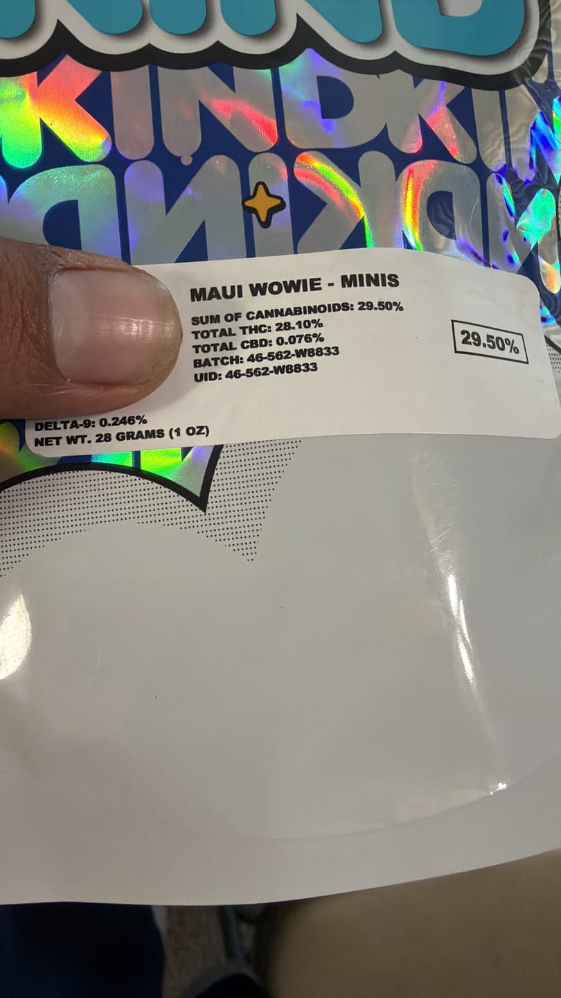 Customer photo review of Maui Wowie - Minis - 28 Grams - Sativa