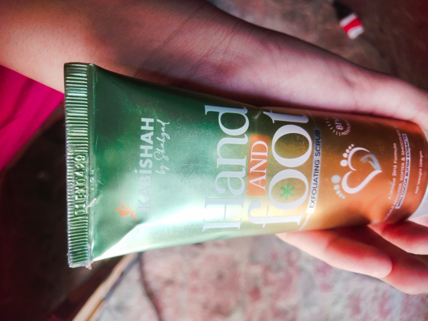 Customer photo review of Hand & Foot Brightening Bundle