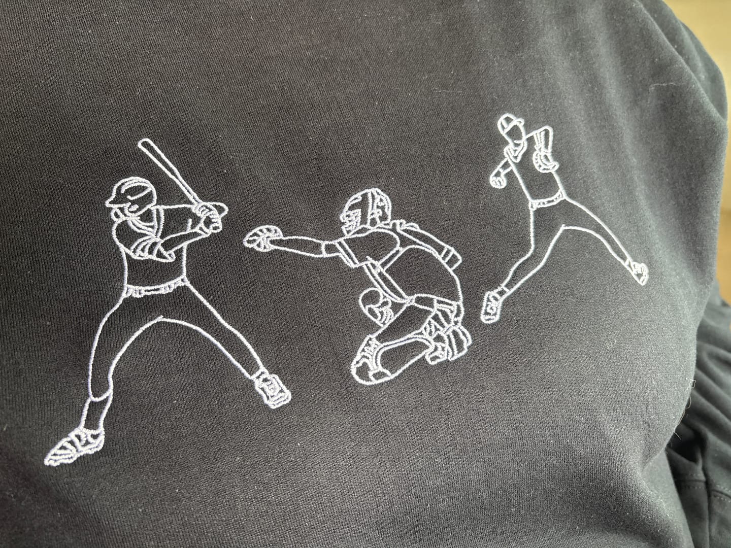 Customer photo review of Custom Sports Hoodie