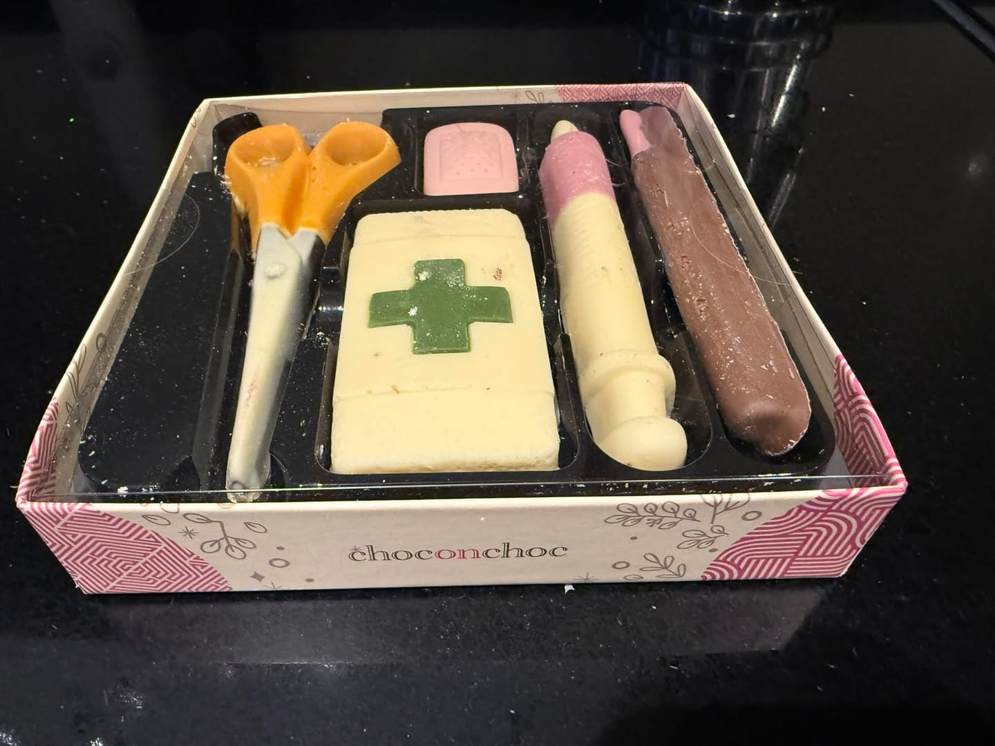 Customer photo review of Chocolate Medical Kit