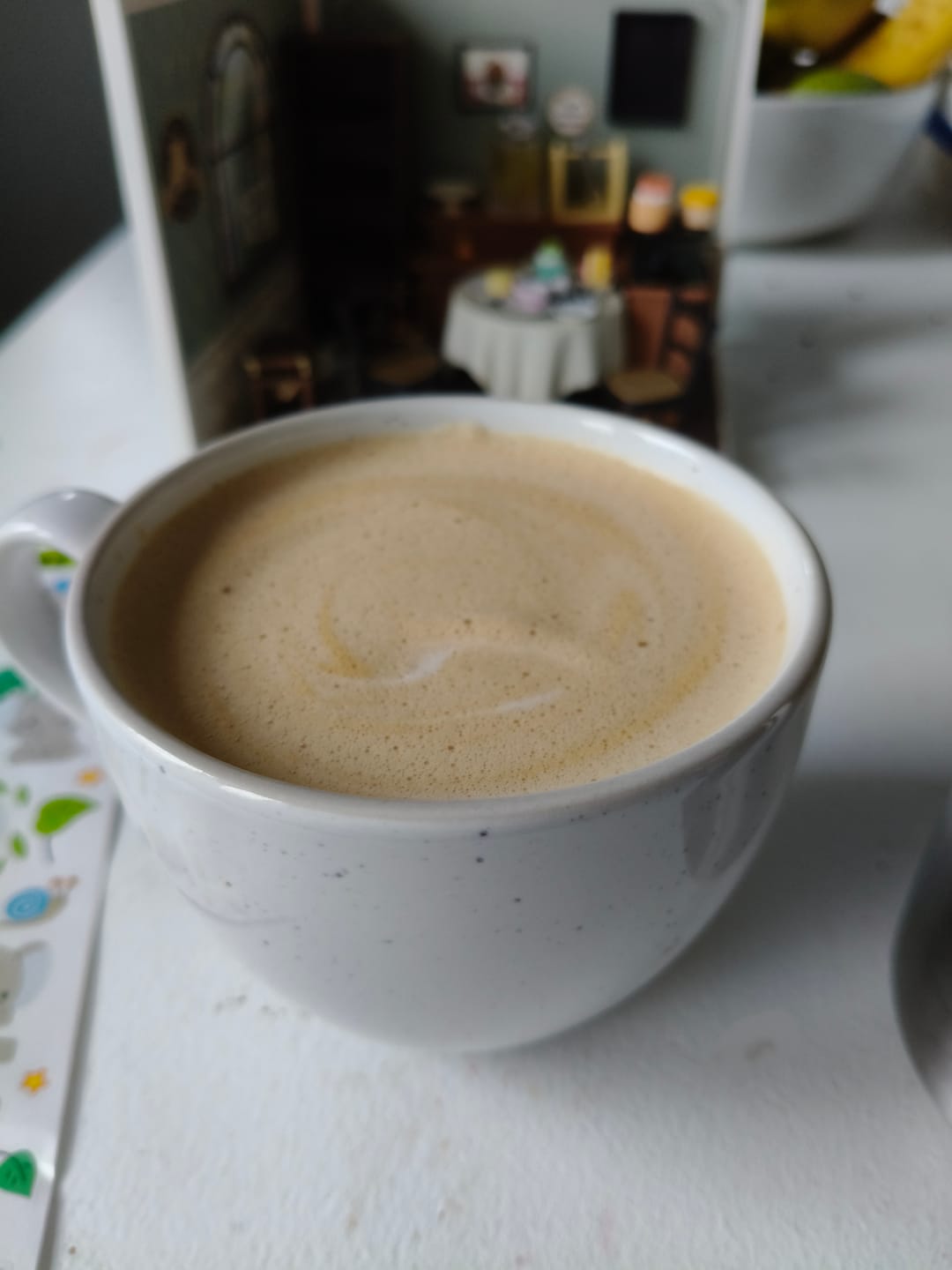 Customer photo review of Chocolate Bone Broth Powder