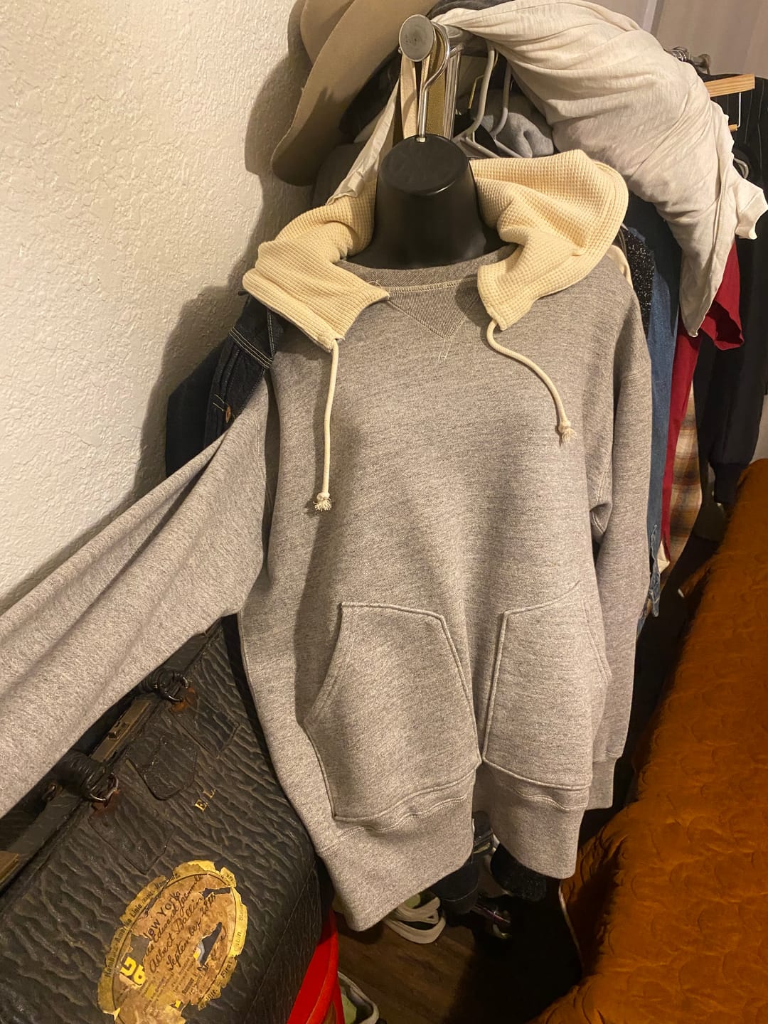 Customer photo review of 1930s Terry Hooded Sweatshirt