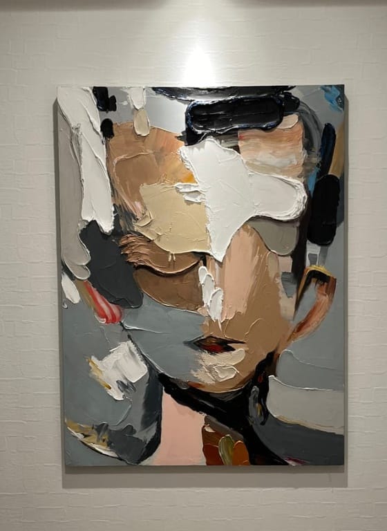 Customer photo review of Colorful Painting #CA007