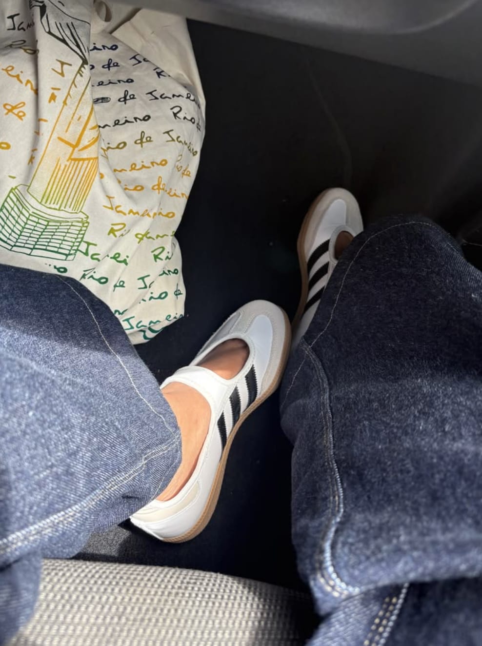 Customer photo review of Adidas Samba Mary Jane Blanco Clásico Mujer | Estilo atemporal