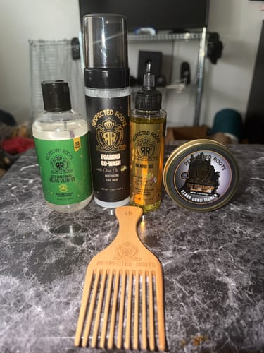 Customer photo review of New Complete Beard Care Kit