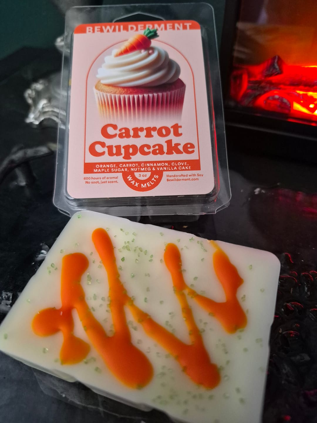 Customer photo review of Carrot Cupcake Melts