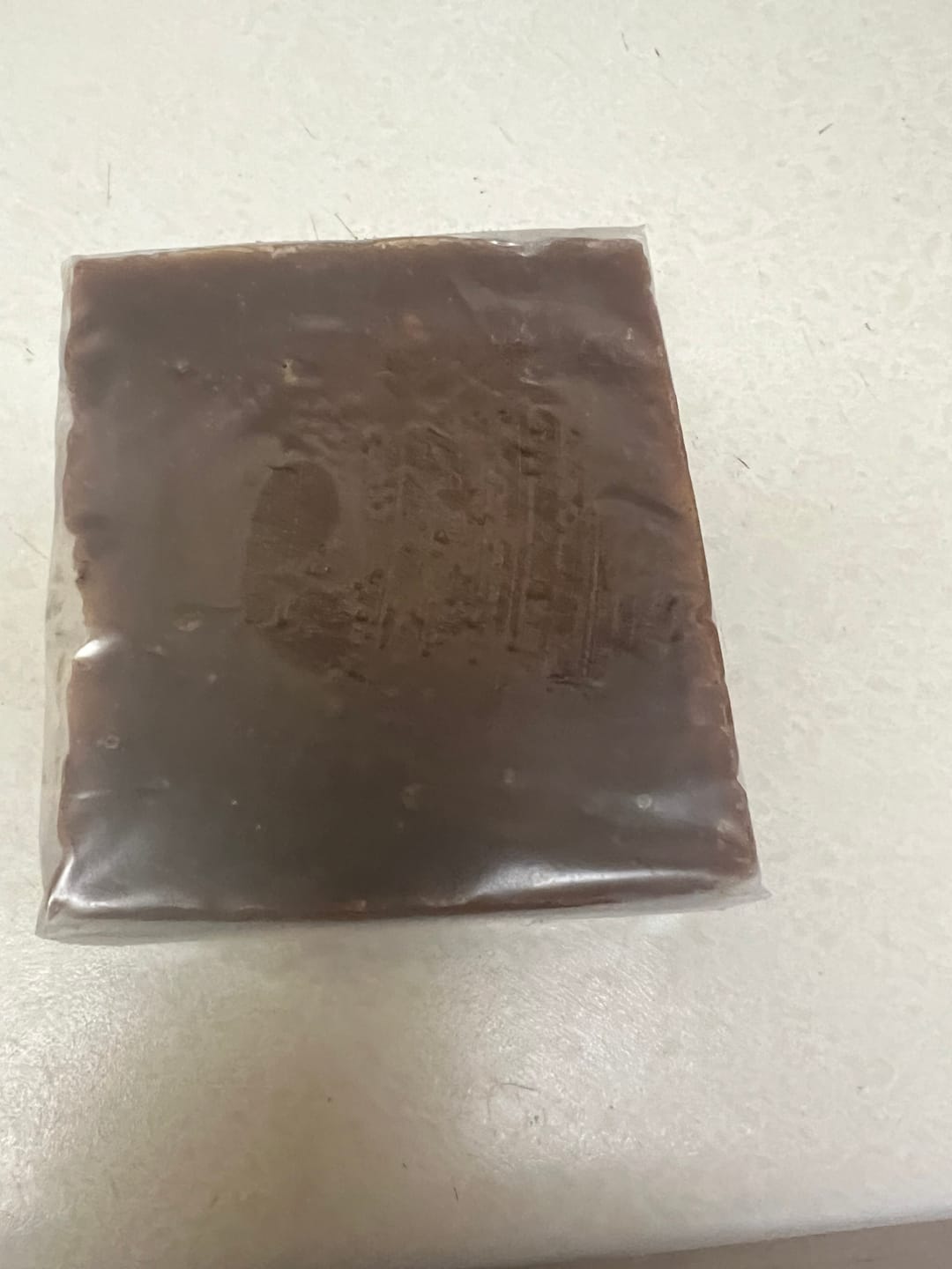Customer photo review of Turmeric, Lemon & Lavendar Soap