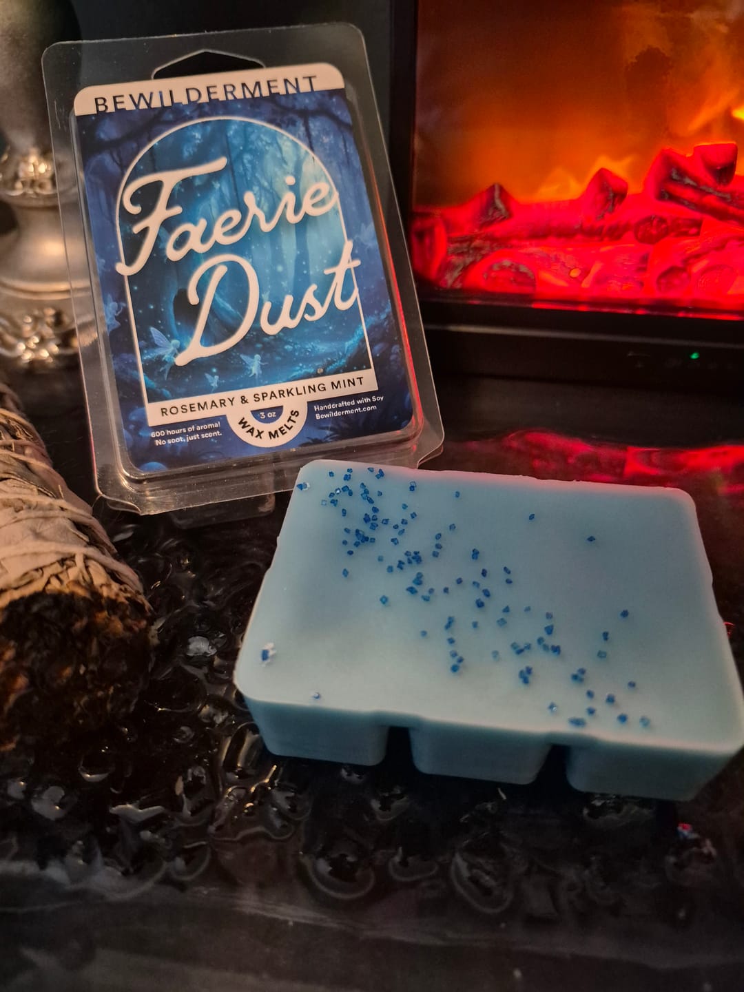 Customer photo review of Faerie Dust Wax Melts
