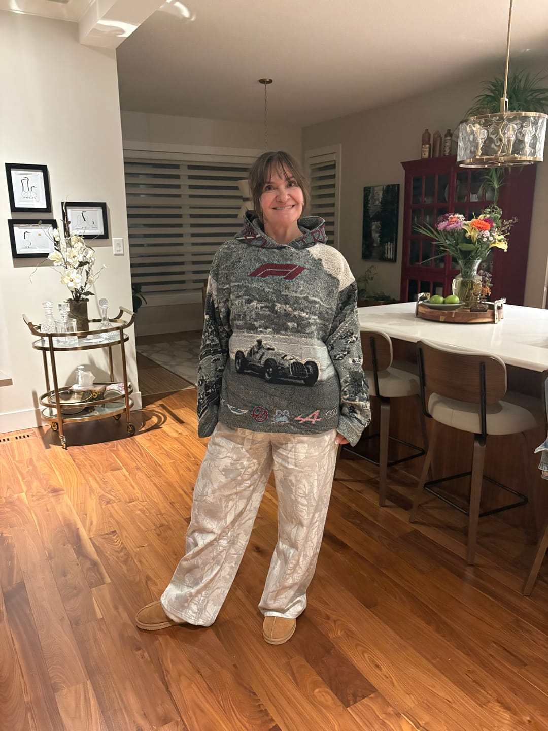 Customer photo review of Custom Reworked Tapestry Piece: Waitlist Raffle Pre-Order