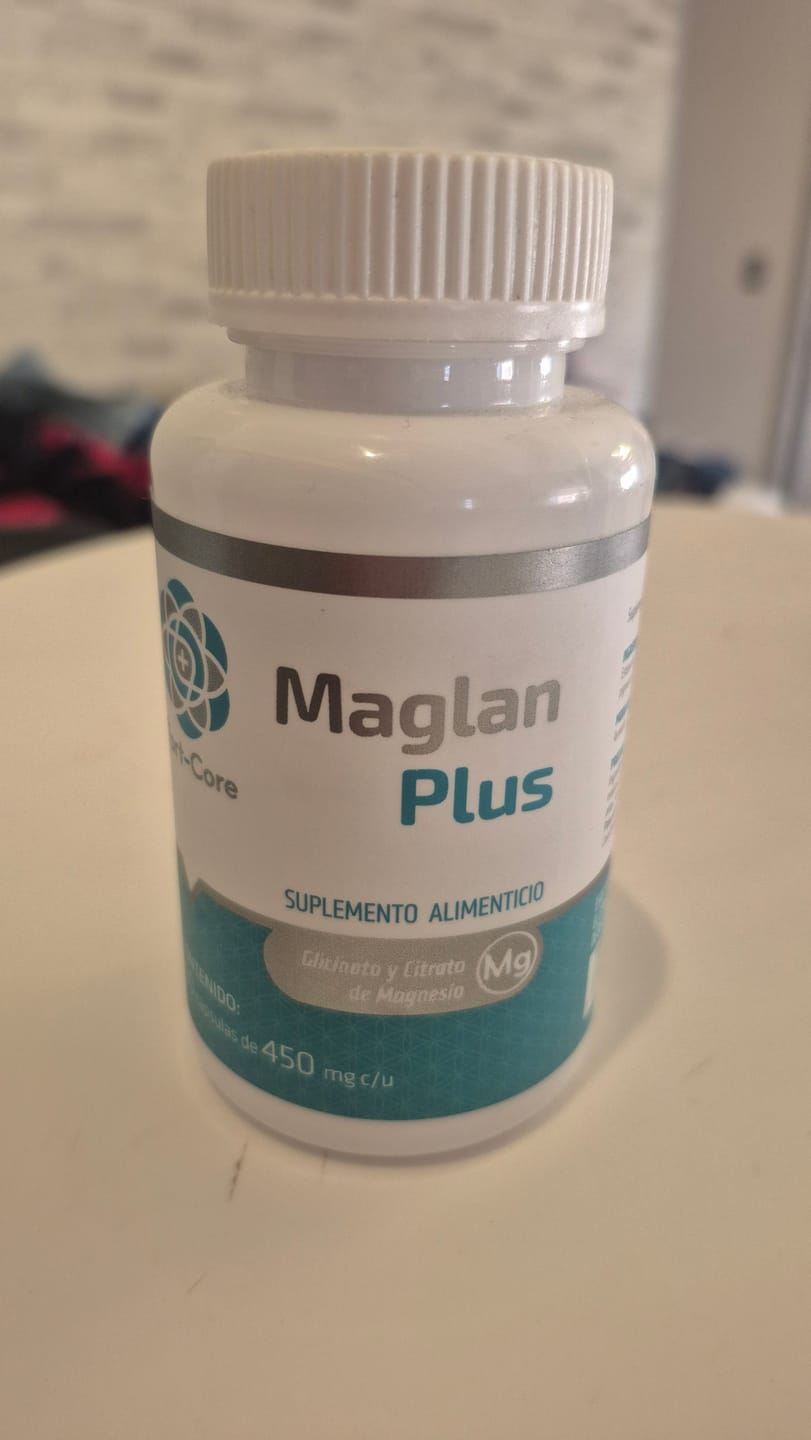 Customer photo review of Maglan Plus Fort Core | Citrato y Glicinato de Magnesio | 60 cápsulas