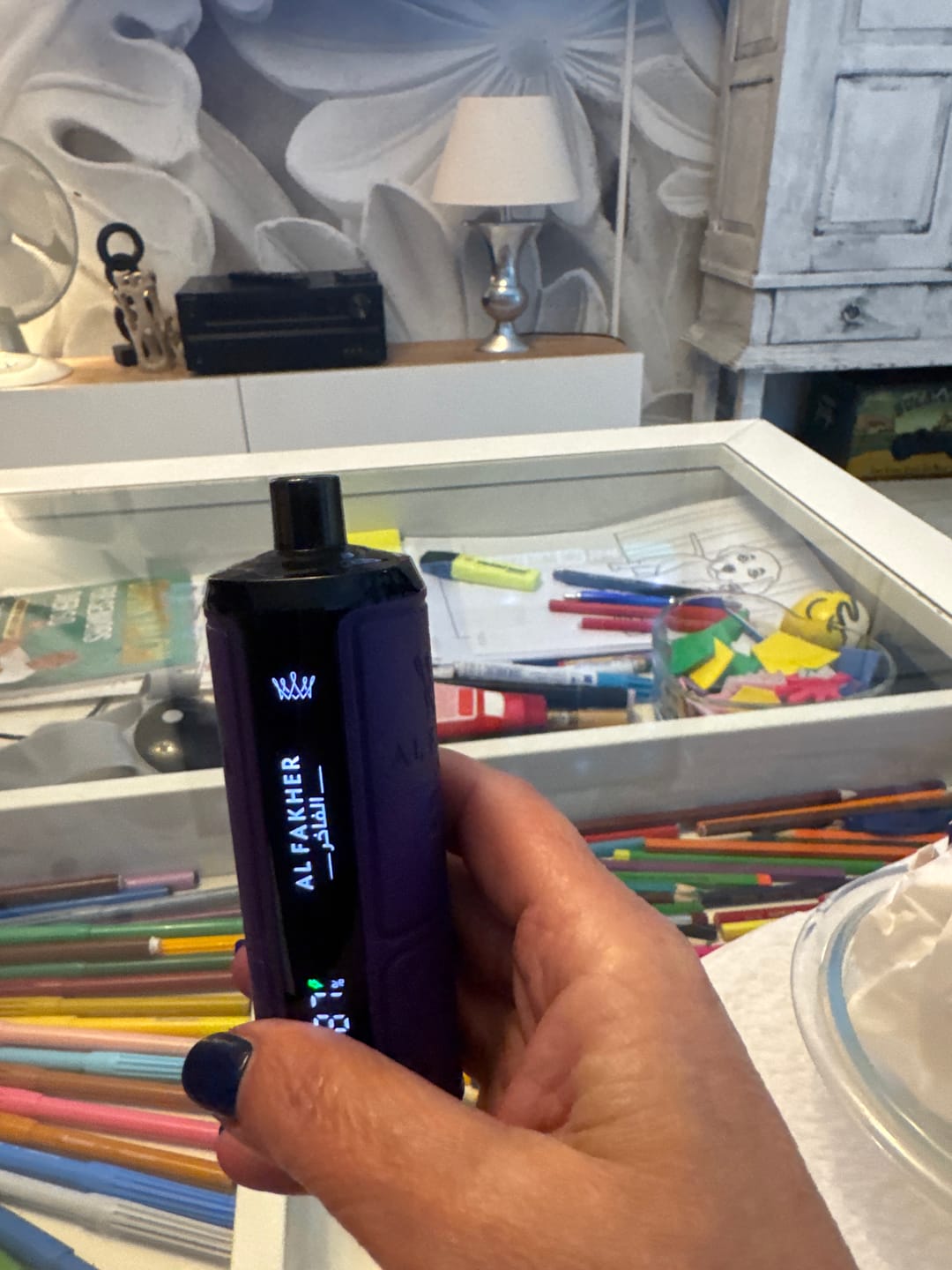 Customer photo review of Al Fakher Crown Bar 15K Hypermax Disposable Vape (Box of 10)