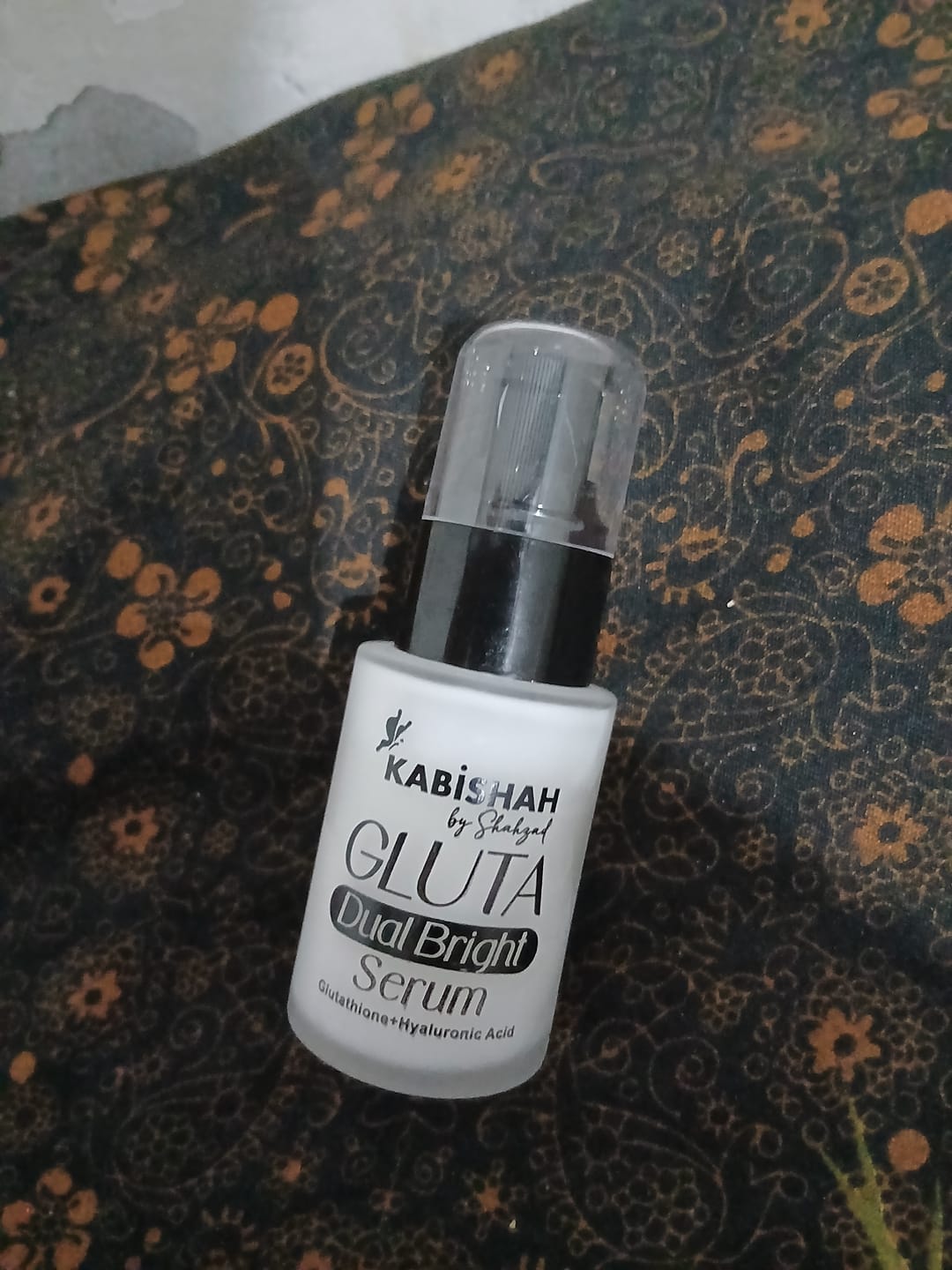 Customer photo review of Gluta Dual Bright Serum