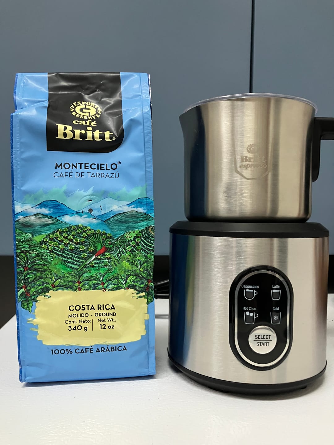 Customer photo review of COSTA RICAN DARK ROAST COFFEE