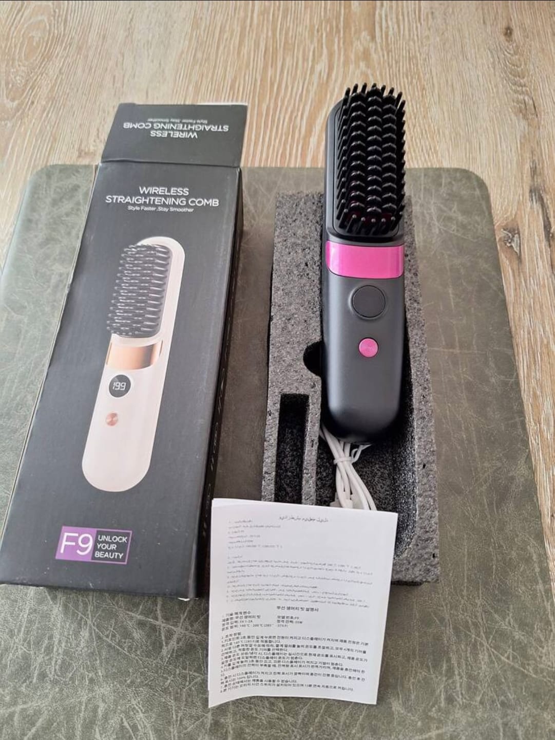 Customer photo review of LuxoraHungary™ - Hordozható hajformázó