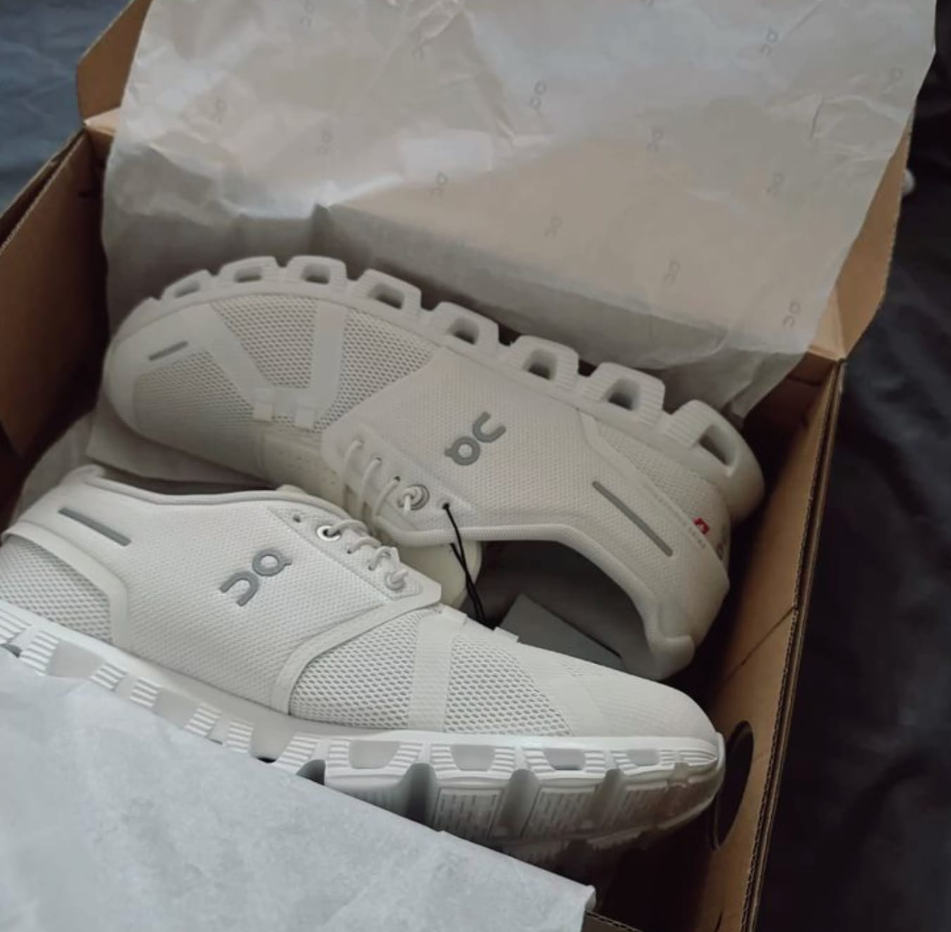 Customer photo review of On Cloud 5 Blanco Total | Running Diario