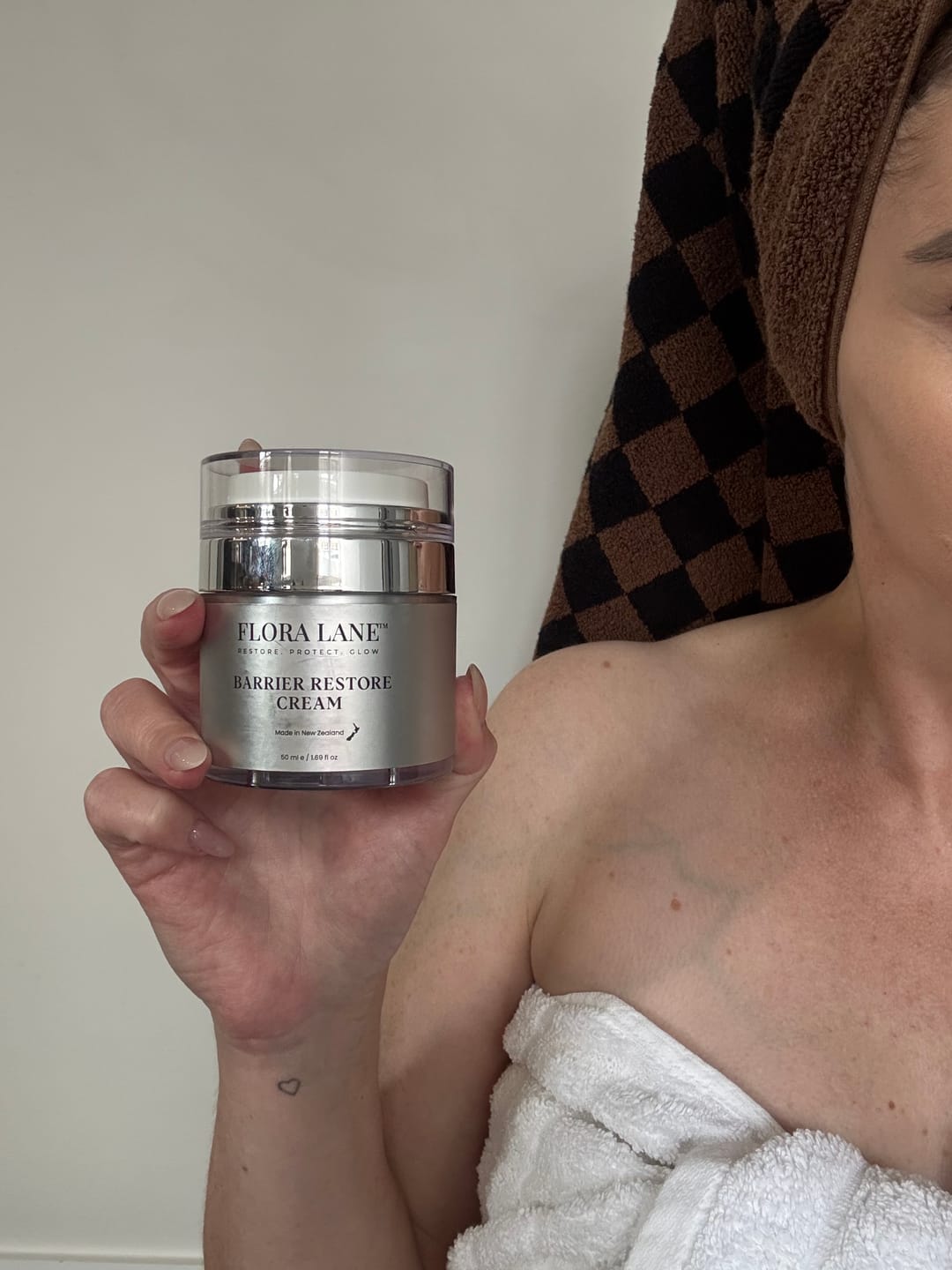 Customer photo review of Barrier Restore Cream