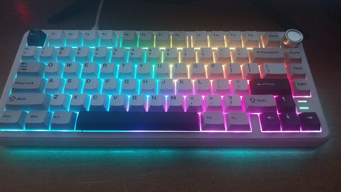 Customer photo review of WEIKAV WK75 Mekanik Klavye
