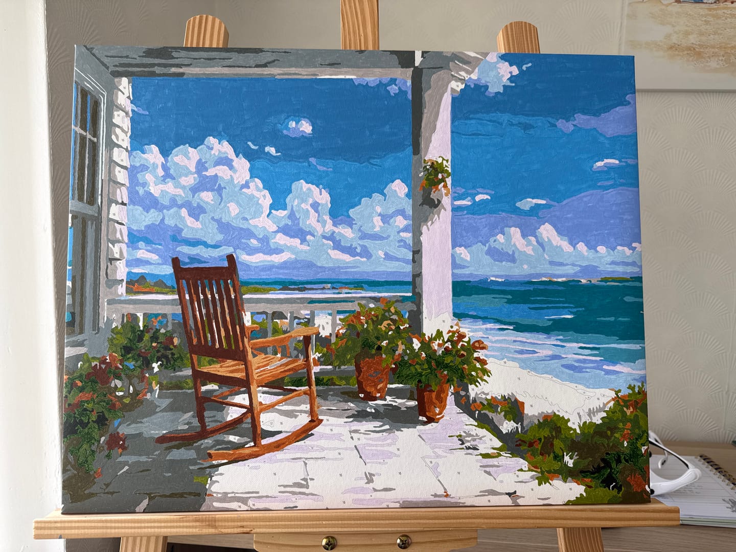 Customer photo review of Serenity | Paint by Number