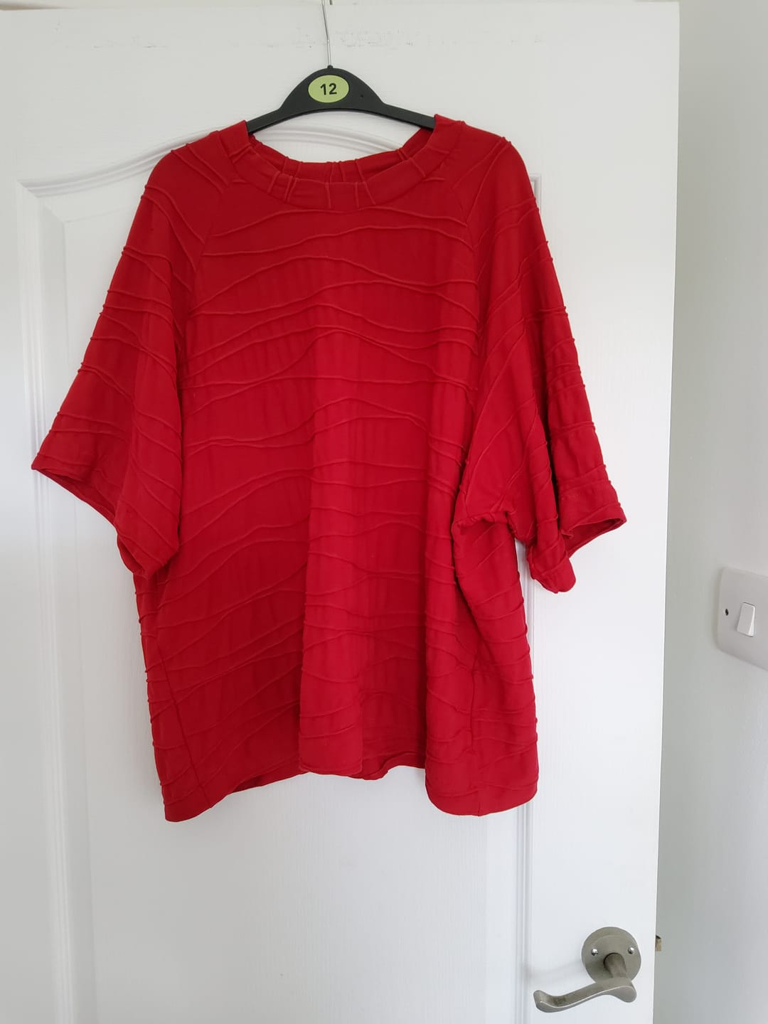 Customer photo review of Ribbed Viscose Jersey Fabric