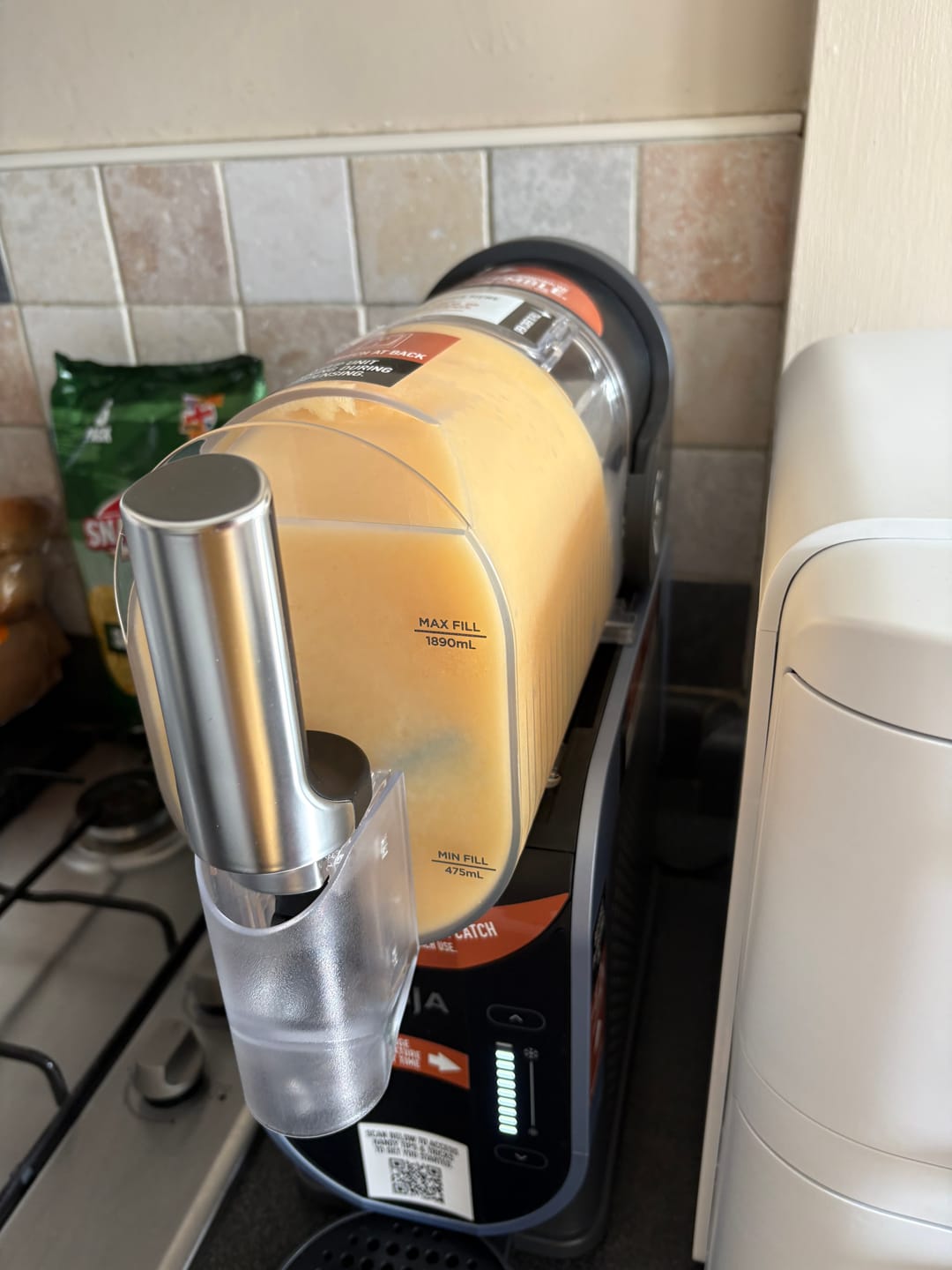 Customer photo review of Pornstar Martini Frozen Cocktail Mix 2L