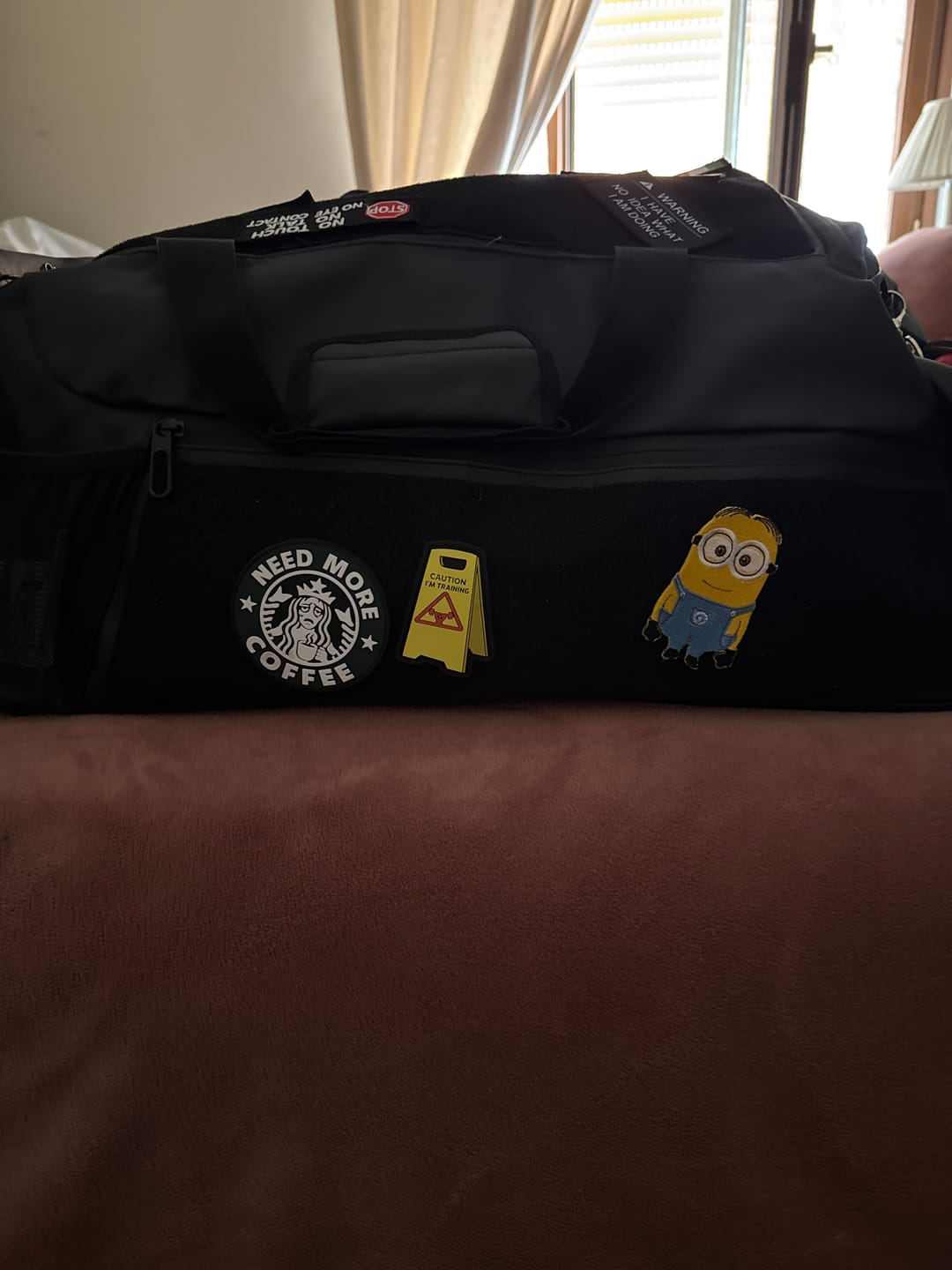 Customer photo review of Parche Pvc Need More Coffee
