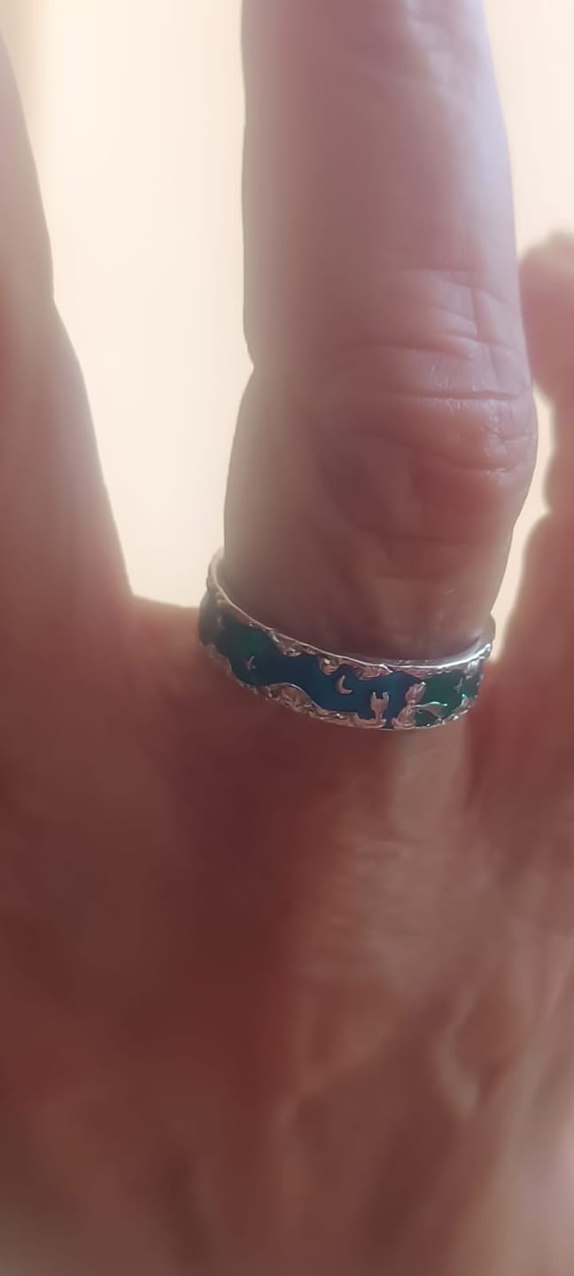 Customer photo review of Anillo "El Principito" - Plata .925