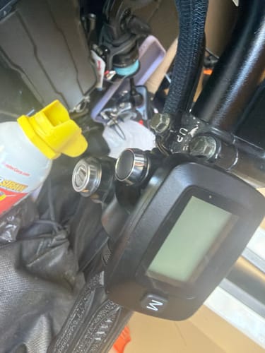 Customer photo review of Plug and play tuttio regen brake button