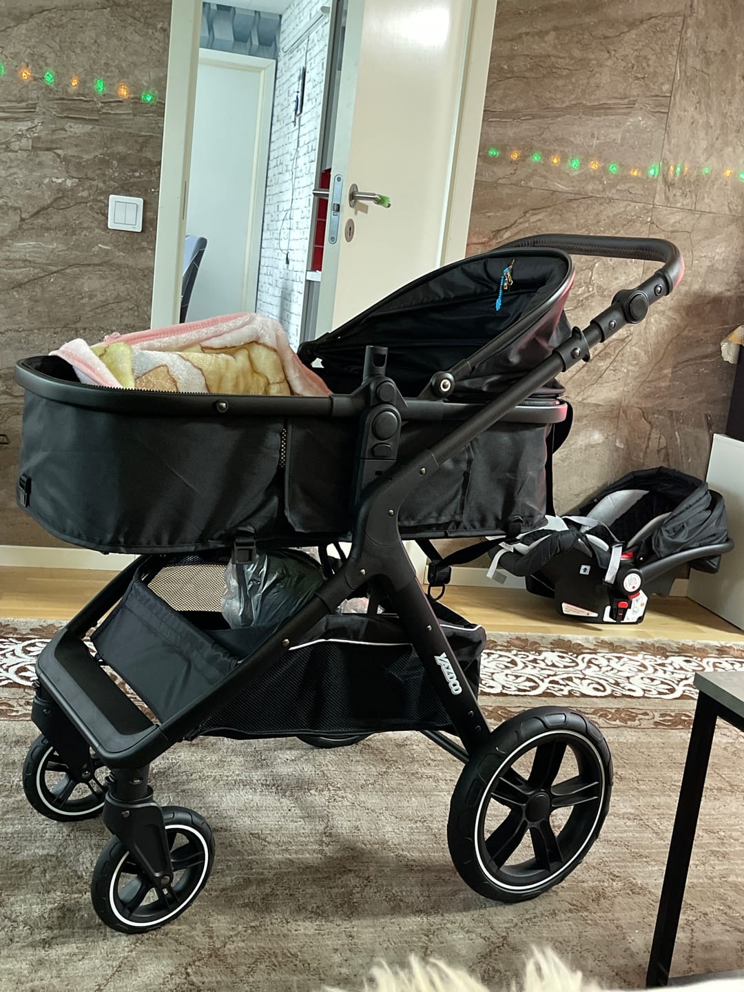 Customer photo review of Barnvagn Optima 3-i-1