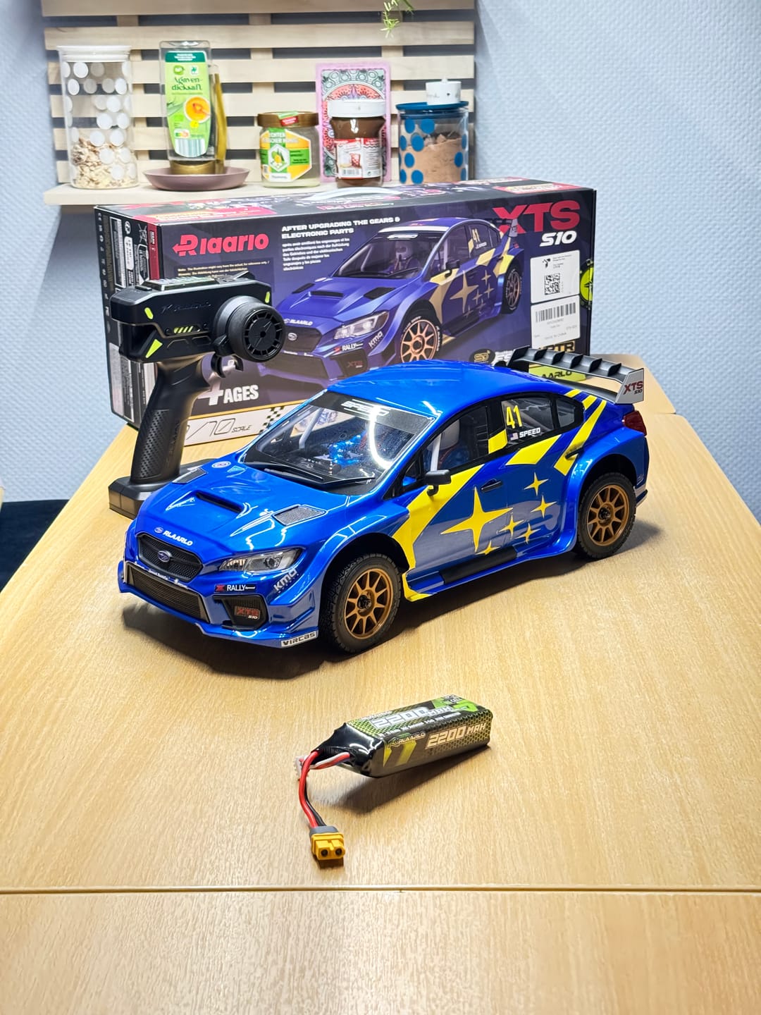 Customer photo review of RC Programming Card for Brushless ESC 80A Sensored