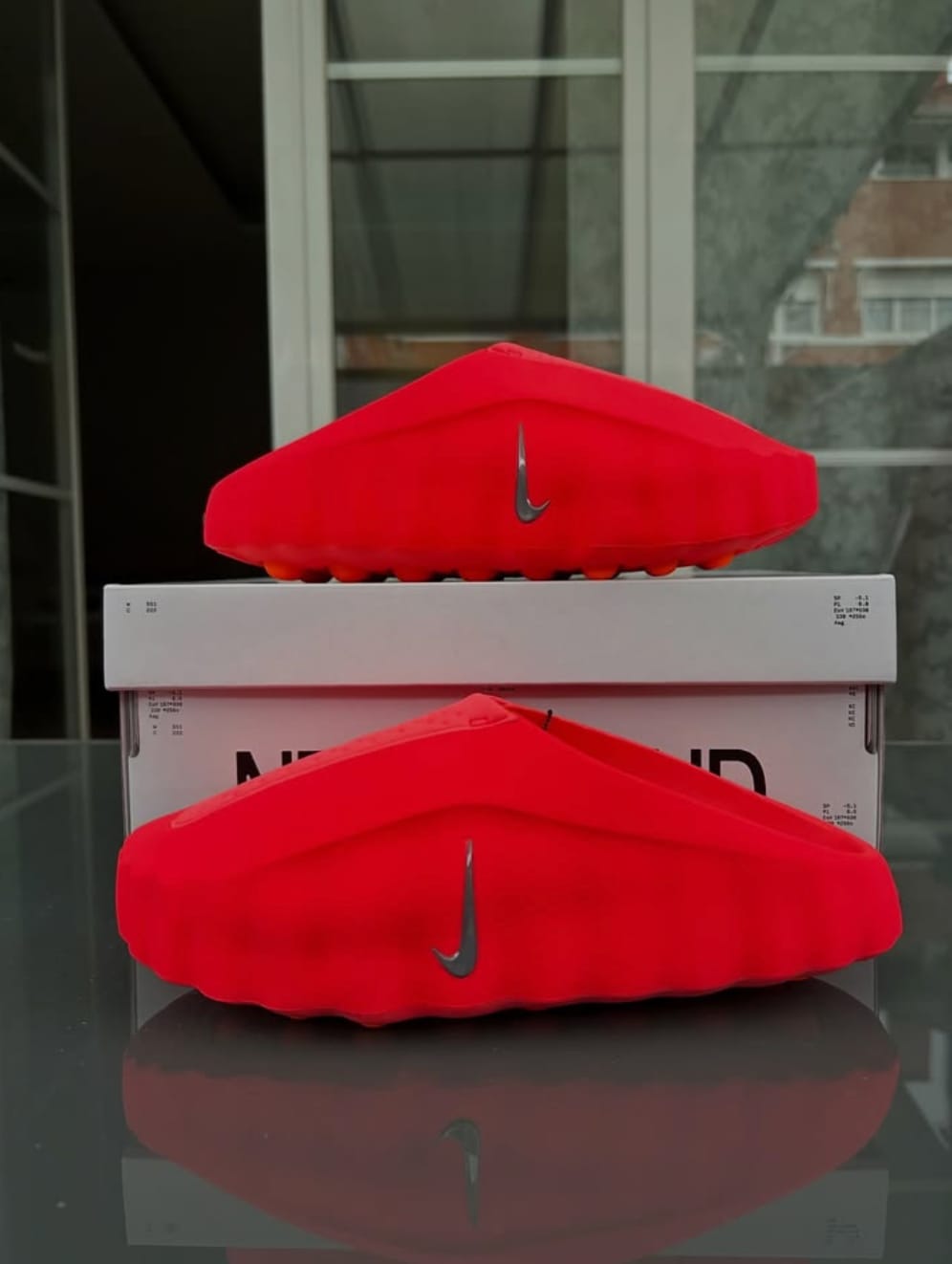 Customer photo review of Nike Mind 001 Rojo | Mules de Recuperación