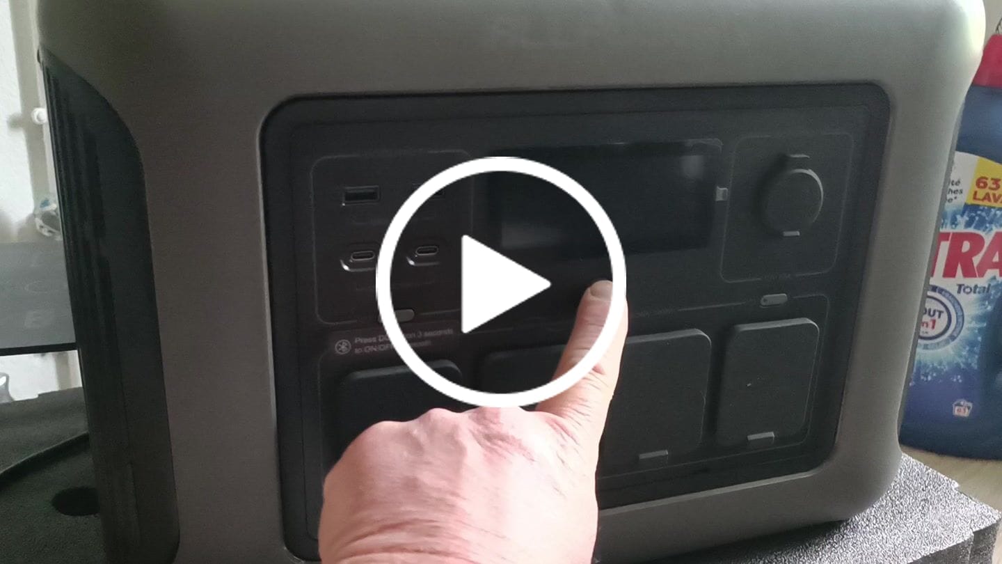 Customer video review of ALLPOWERS R1500 Station électrique portable 1800W 1152Wh Batterie LiFeP04