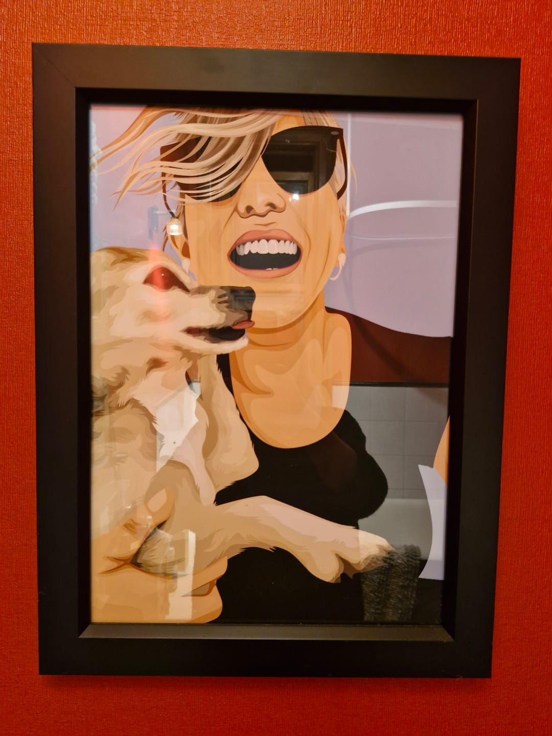 Customer photo review of Pet Portrait