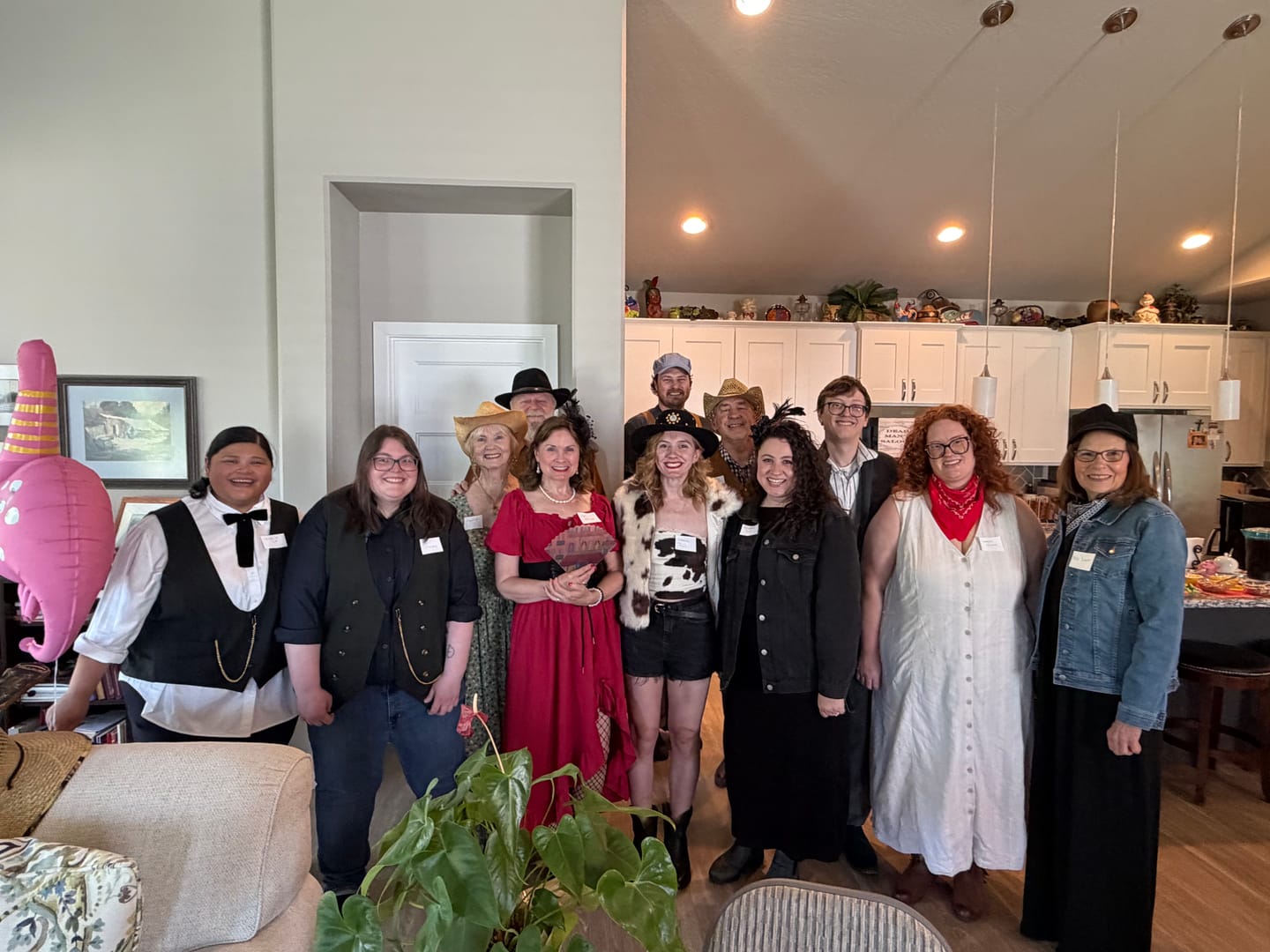 Customer photo review of Wild West Cowboy Murder Mystery Host Your Own Game Kit