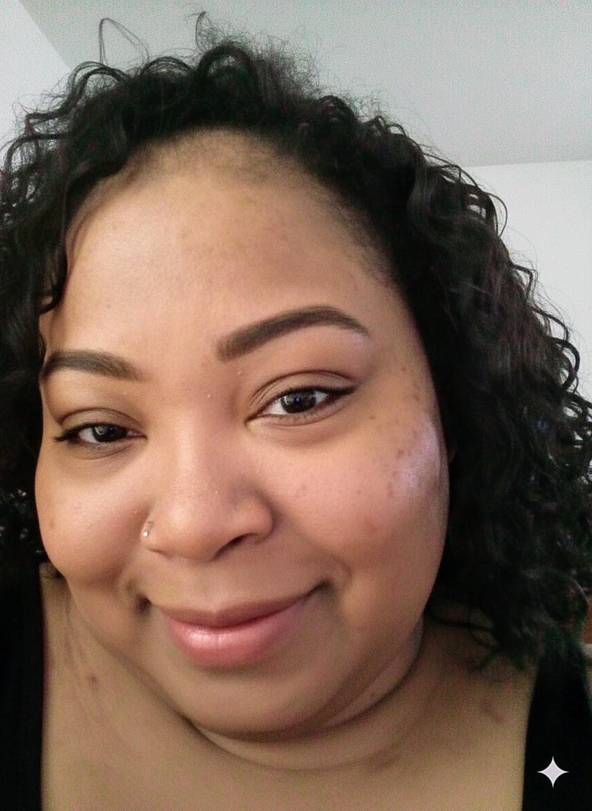 Customer photo review of Outre Converti Cap Deluxe Half Wig - TROPICAL TENDRILS