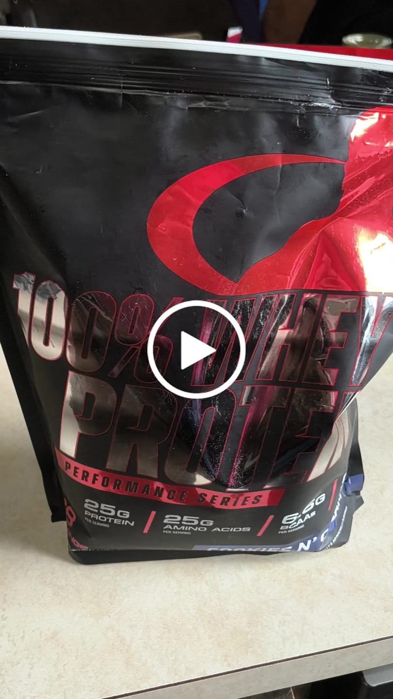Customer video review of 100% Whey Protein Powder