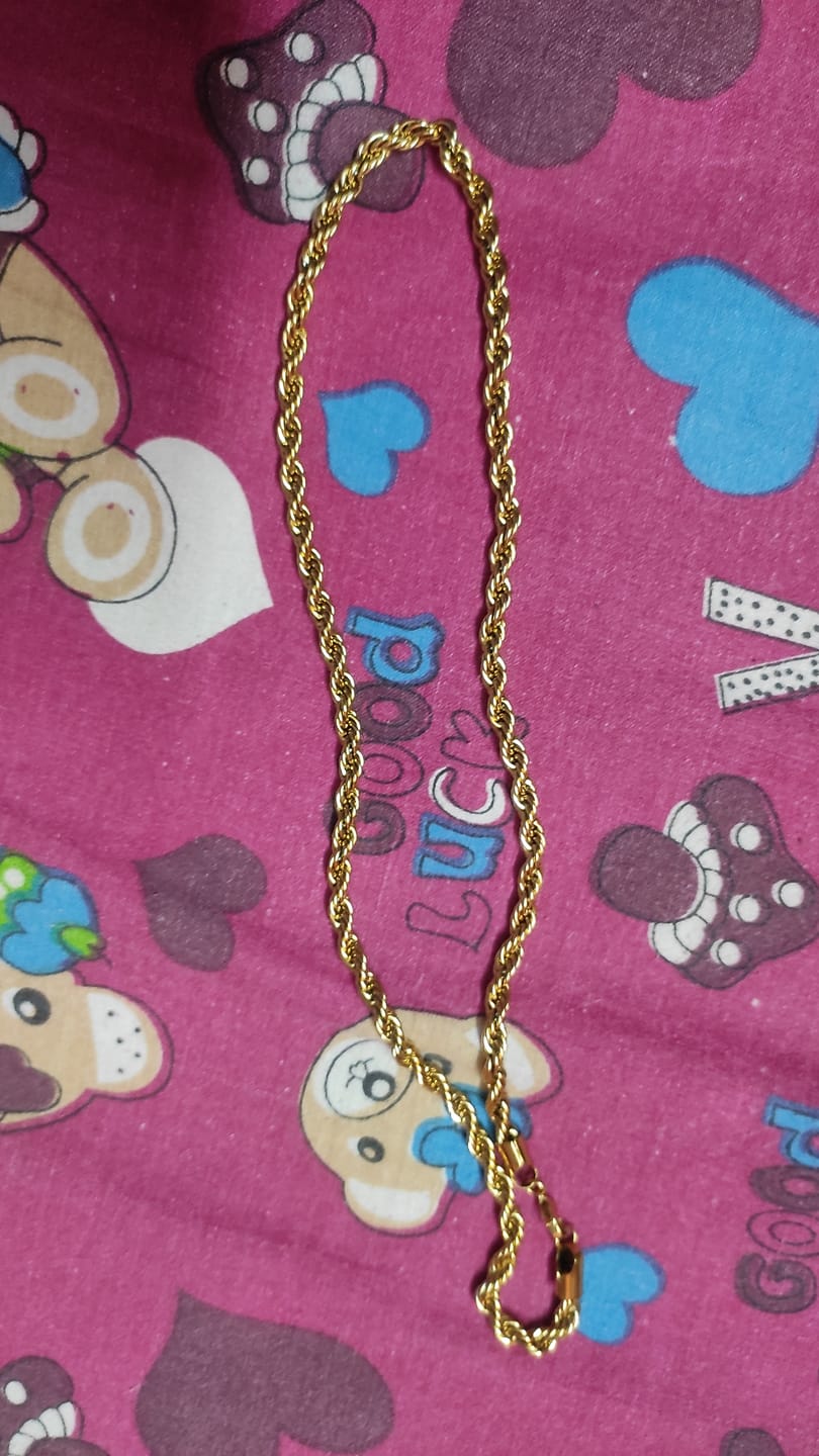 Customer photo review of Rope Chain | 6 MM
