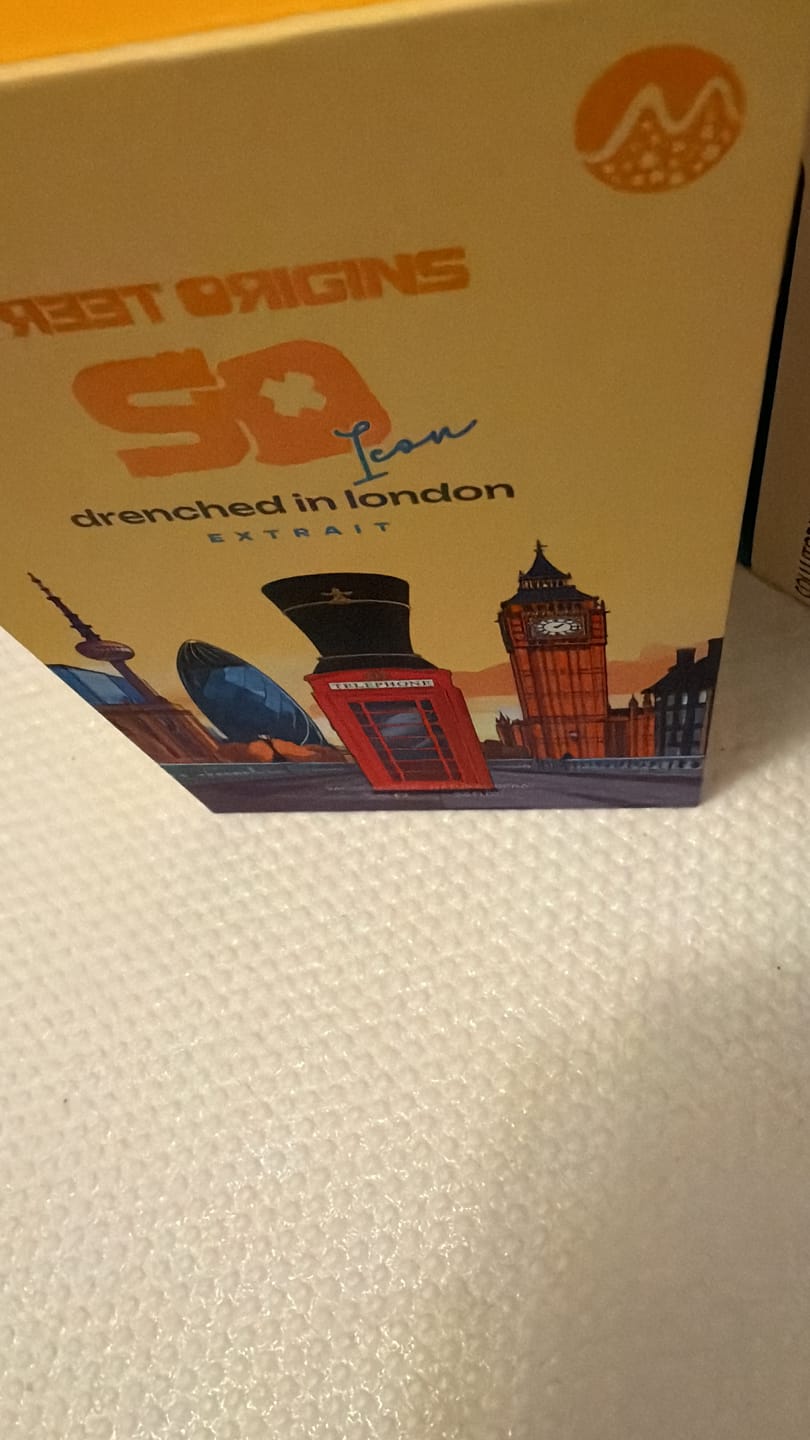 Customer photo review of Street Origins - Drenched In London