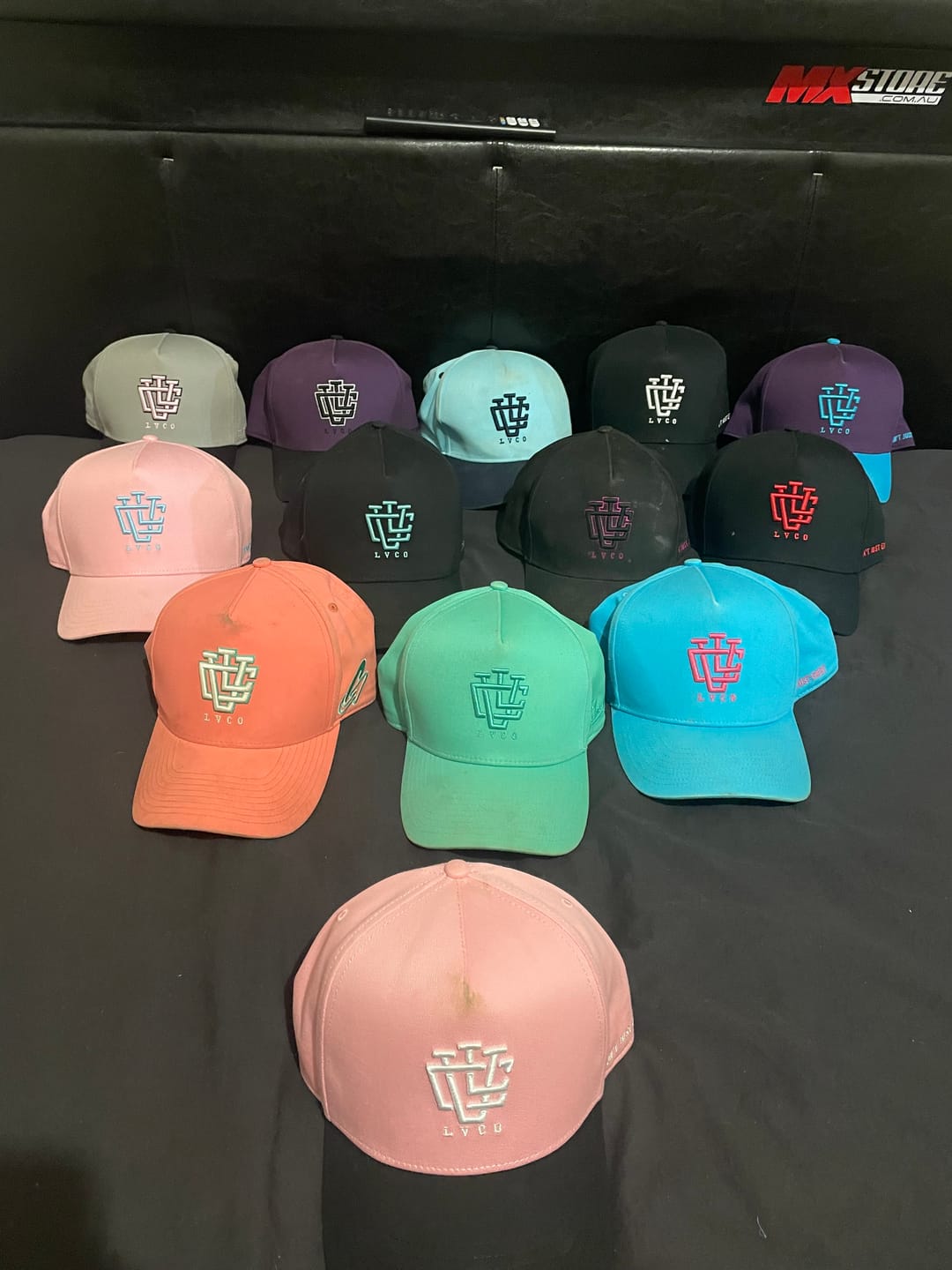 Customer photo review of LVCO Midnight Mint A-Frame Snapback