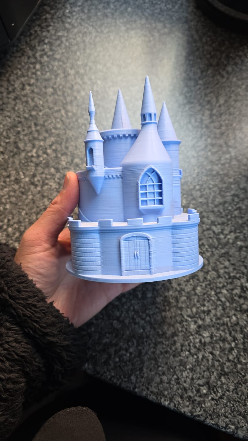 Customer photo review of PropCastle -  3D Cake Separator - Castle Tier