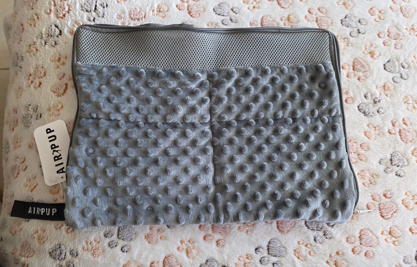 Customer photo review of AIR PUP DOG SHOE LAUNDRY & TRAVEL BAG