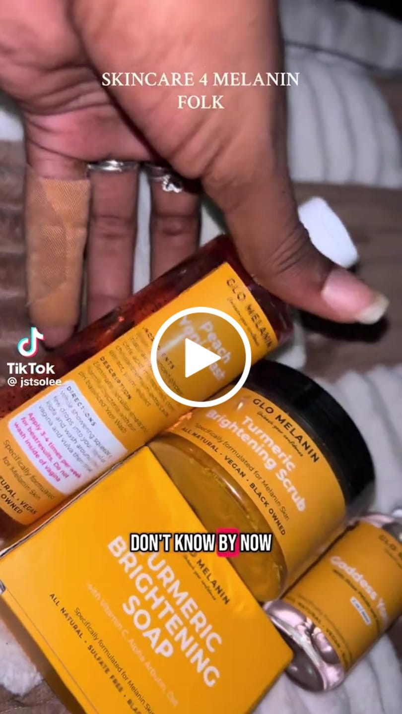 Customer video review of Turmeric Brightening Soap (with Vitamin C, Alpha Arbutin, Oat)