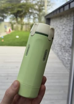 Customer photo review of Jabonera 4 en 1