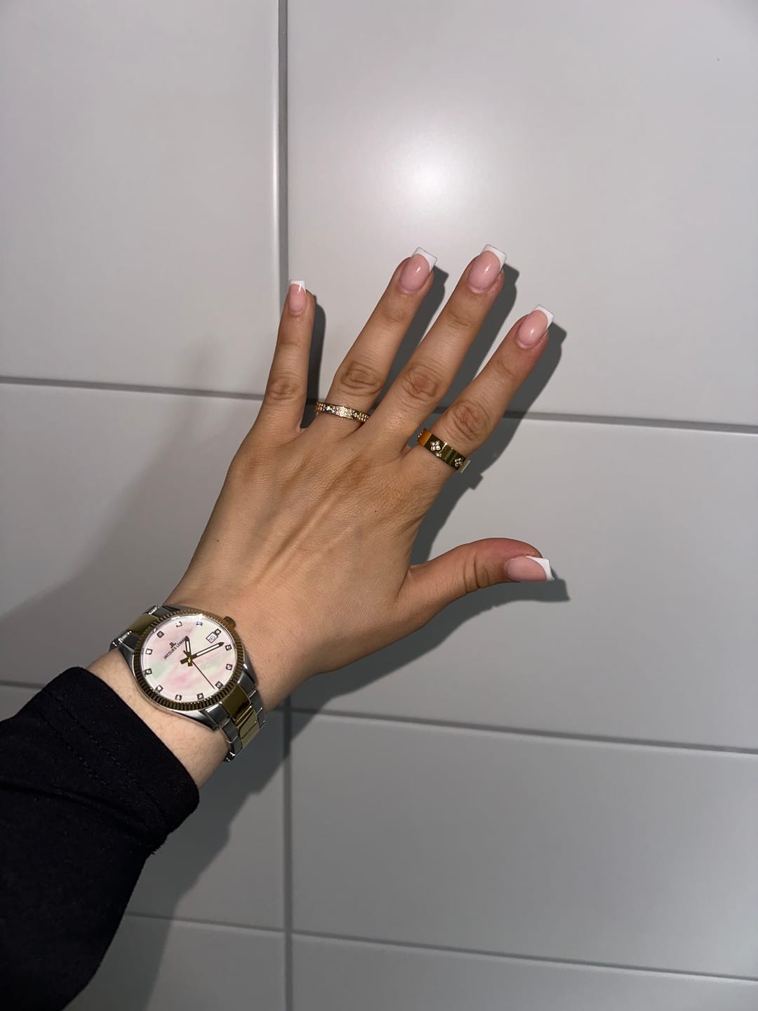 Customer photo review of Arena Ring | 18K vergoldet
